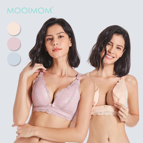 MOOIMOM Floral Lace Maternity & Nursing Bra - Bra Hamil & Menyusui image