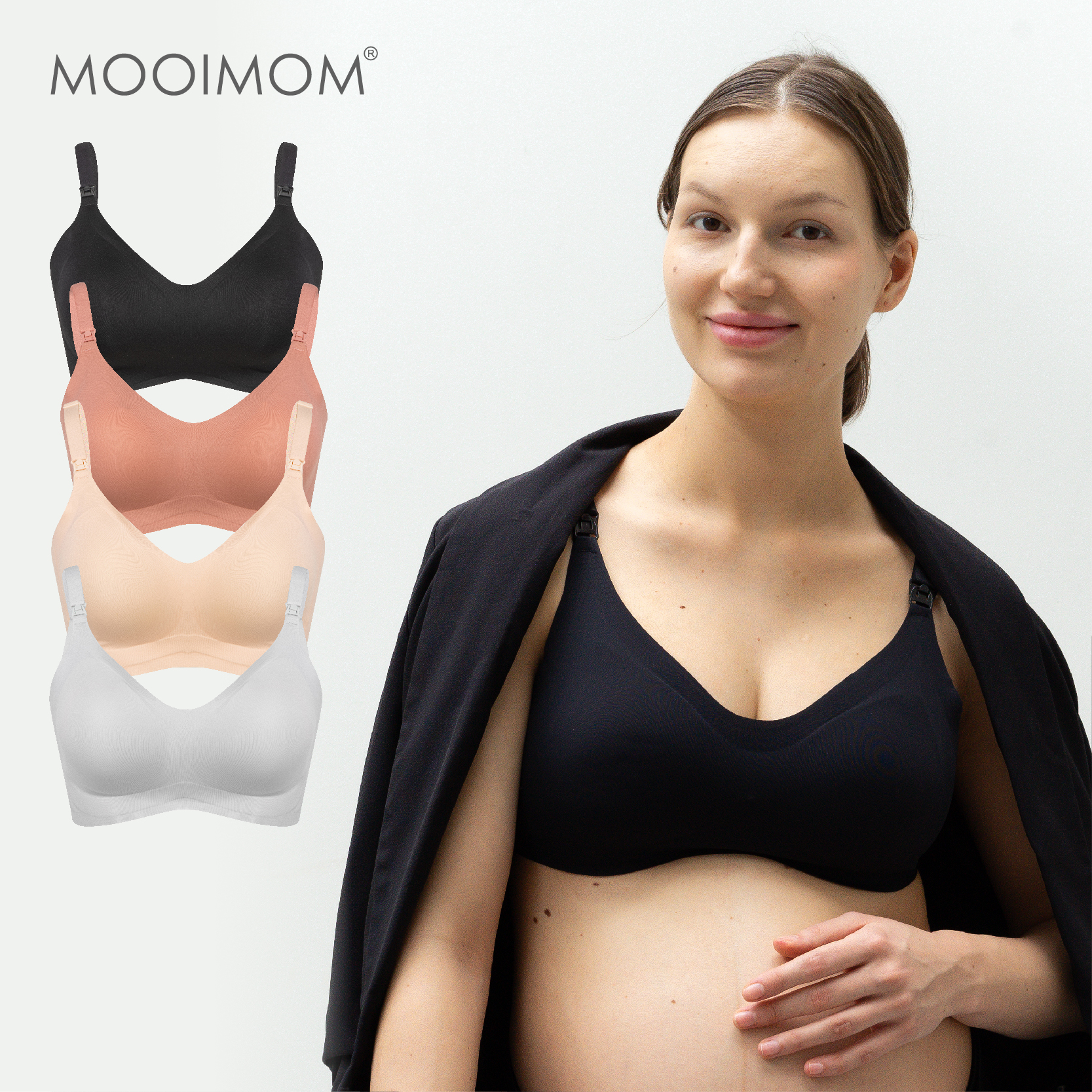 MOOIMOM Delicate Maternity & Nursing Bra - Bra Hamil & Menyusui Lembut