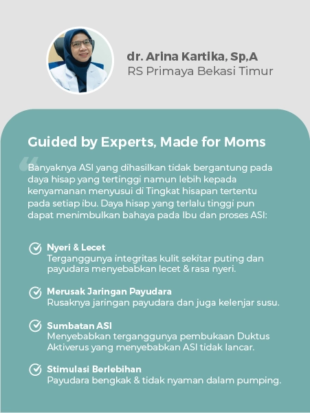 MOOIMOM Wireless Electric Breast Pump M3 2 Pcs - Pompa ASI Elektrik Wireless description image