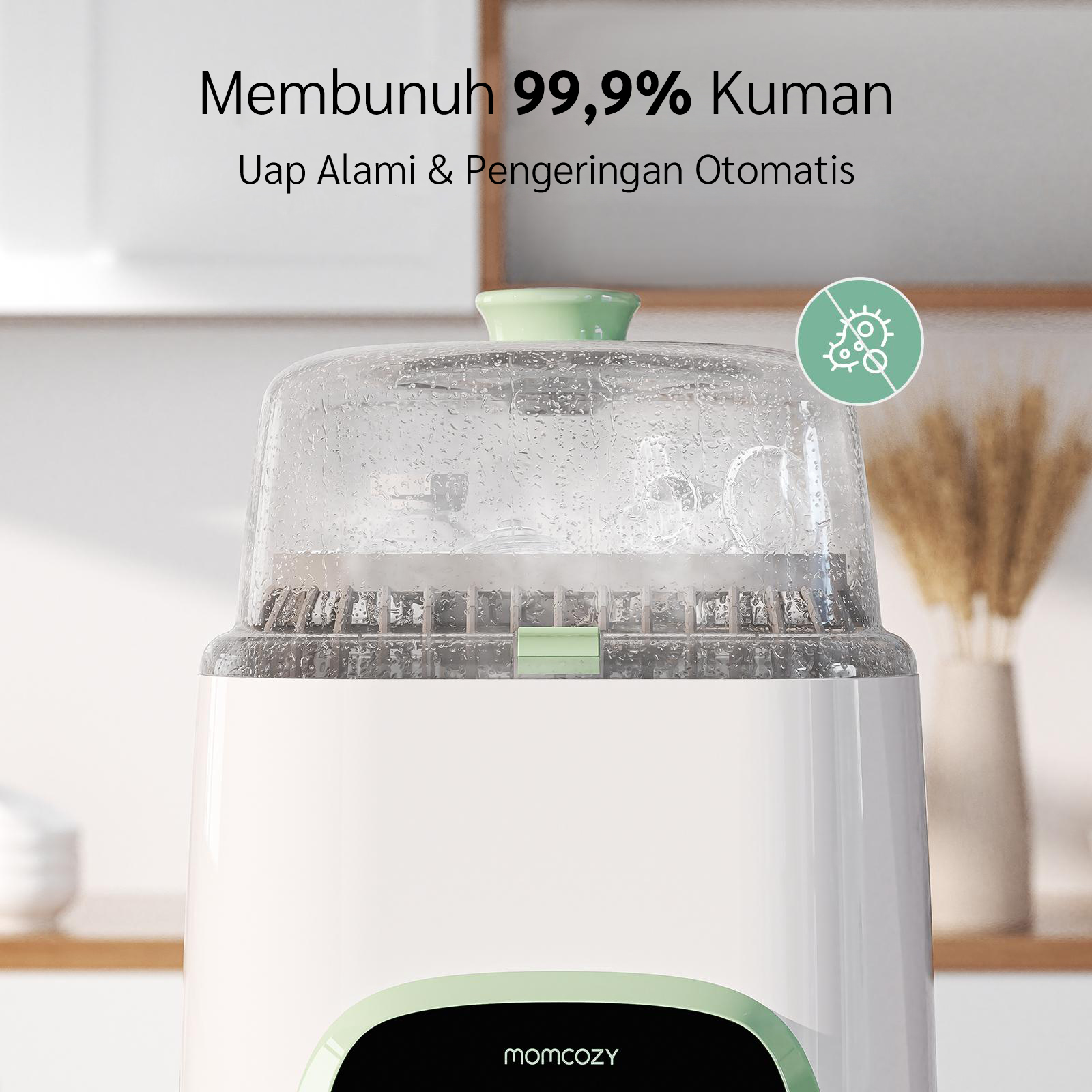 Momcozy KleanPal Pro Baby Bottle Washer and Sterilizer description image