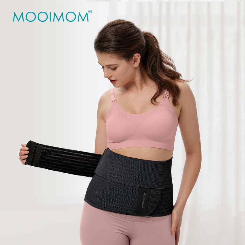 MOOIMOM Bamboo Postpartum Belly Band - Korset Pelangsing Melahirkan