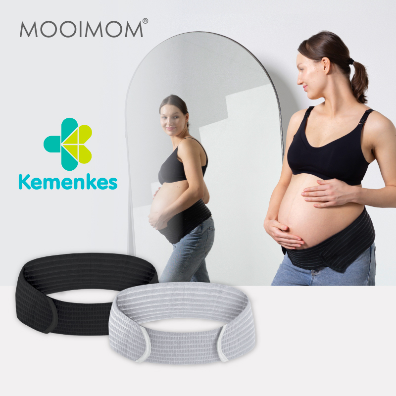 MOOIMOM Korset Hamil - Bamboo Maternity Support Belt Sabuk Penyangga Perut Hamil - Korset Hamil Nyaman image