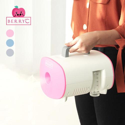 BerryC Compact Fogging Machine Mini Fogger 900W Disinfektan & Nyamuk - UNIT ONLY (1M), Merah Muda