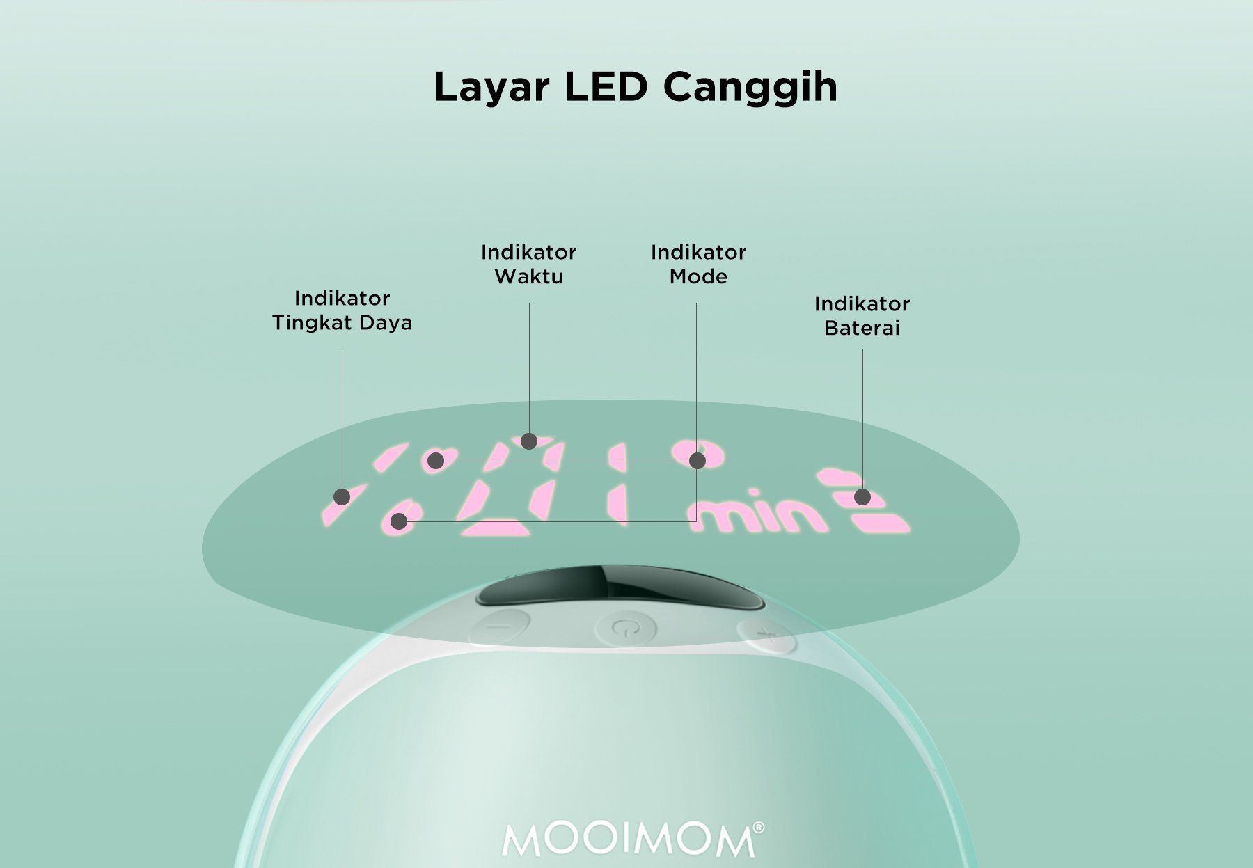 MOOIMOM Essential Breastfeeding Kit: Breast Pump M3, Storage Milk & Breastpads description image