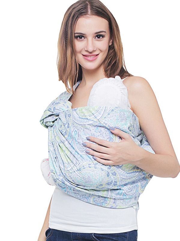 MOOIMOM 2 In 1 Baby Ring Sling & Nursing Cover - Gendongan Bayi Kain