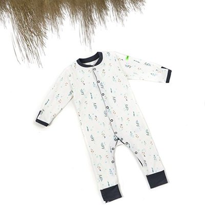 Hamako Basic Button Coverall M-OL - Baju Bayi & Anak description image