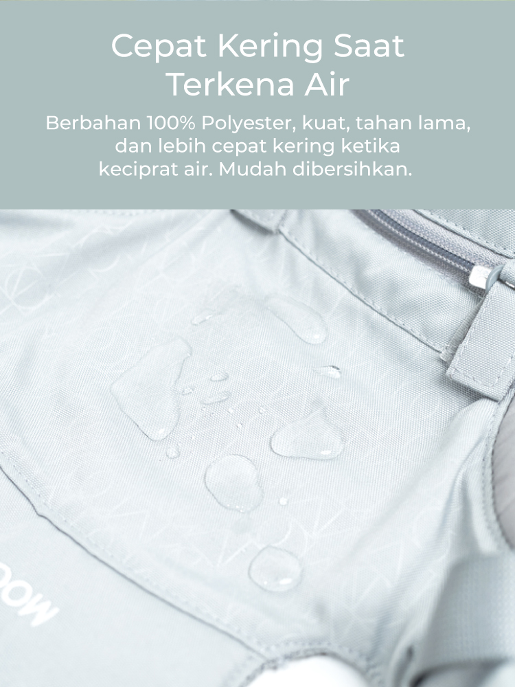 MOOIMOM Lightweight Hipseat Carrier - Gendongan Bayi description image