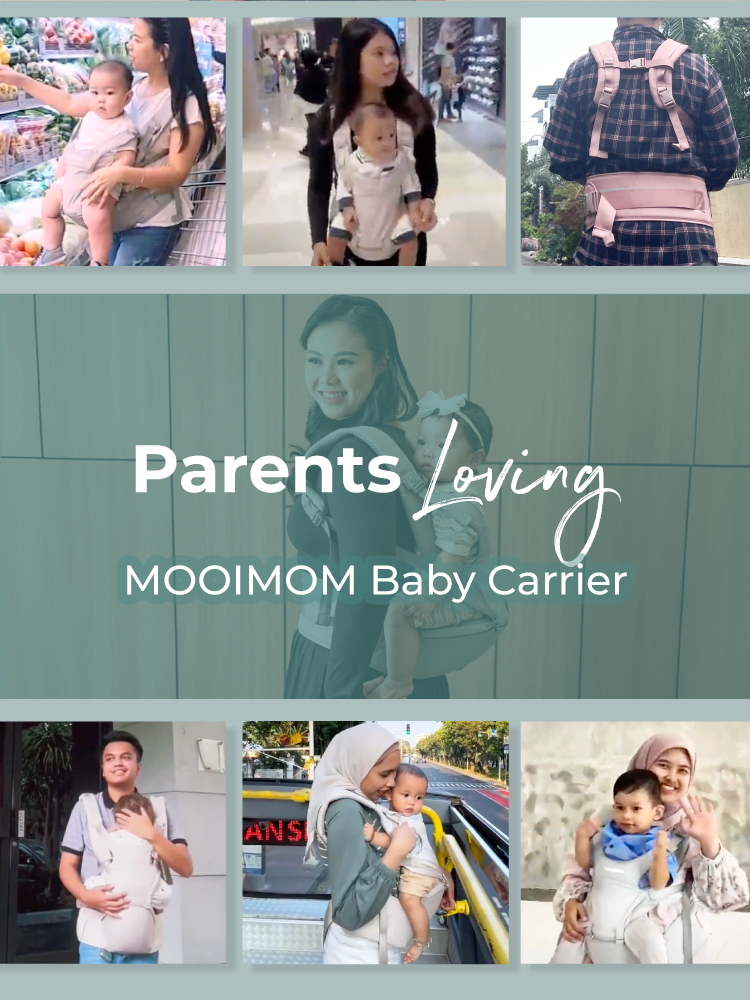 MOOIMOM Lightweight Hipseat Carrier - Gendongan Bayi description image