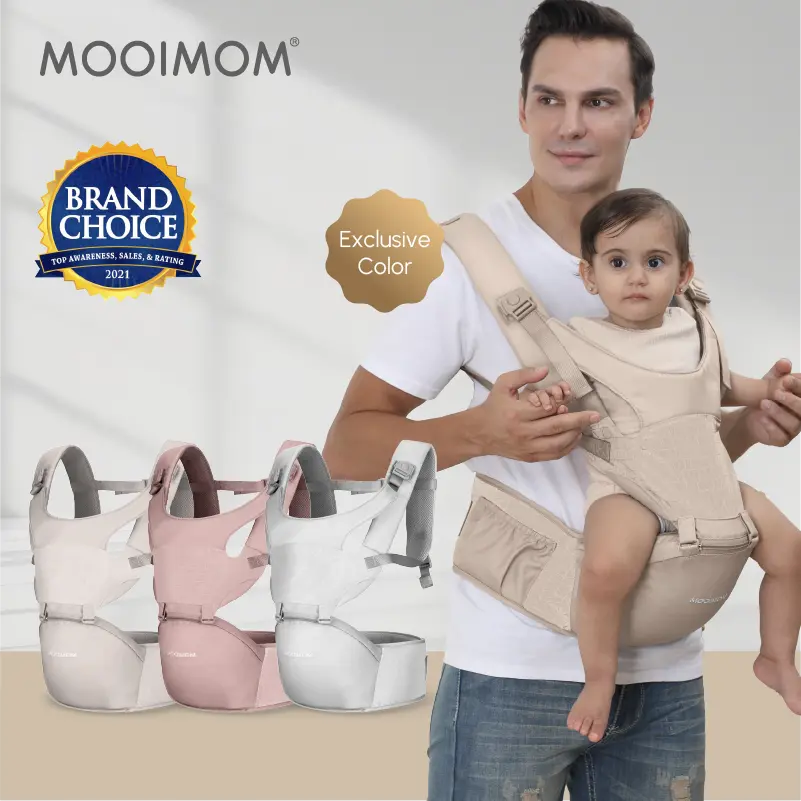 MOOIMOM Lightweight Hipseat Carrier - Gendongan Bayi image