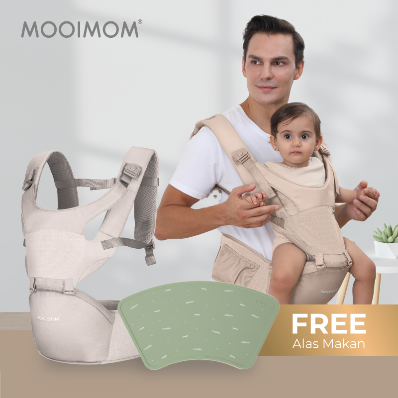 MOOIMOM Lightweight Hipseat Carrier - Gendongan Bayi image