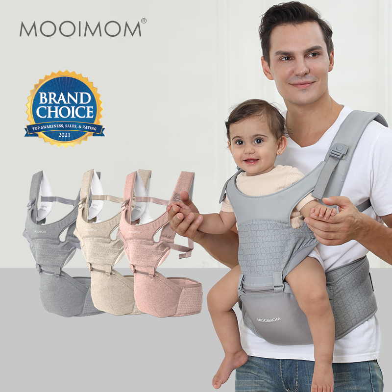 MOOIMOM Lightweight Hipseat Carrier - Gendongan Bayi image