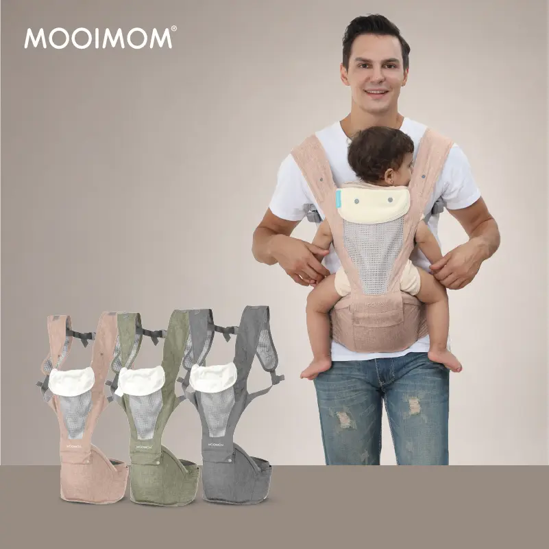 MOOIMOM Breathable Hipseat Carrier - Gendongan Bayi
