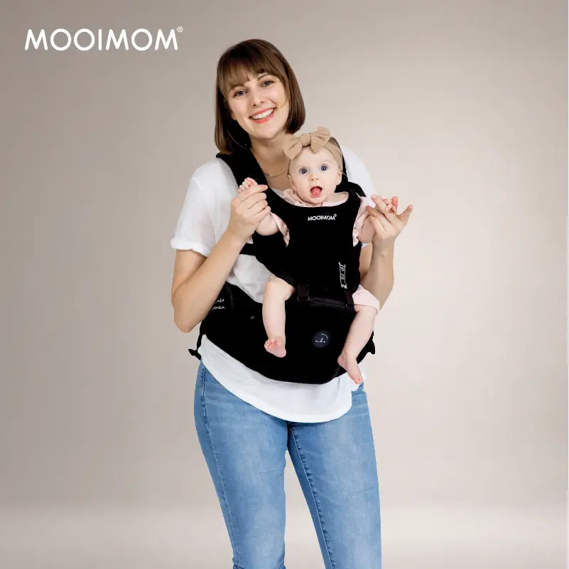 Nero Bianco Lightweight Hipseat Carrier - Gendongan Bayi Depan