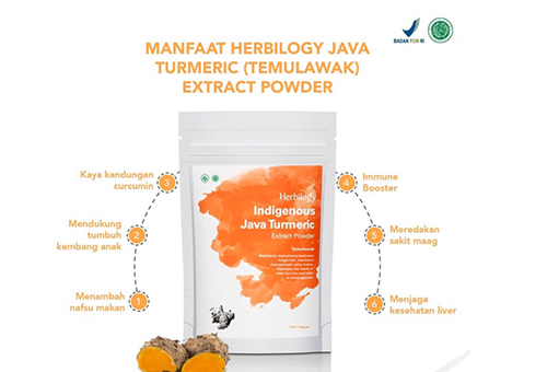 Herbilogy Java Turmeric / Temulawak Extract Powder description image