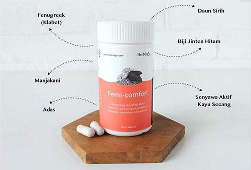 Herbilogy Femi-comfort Capsule description image