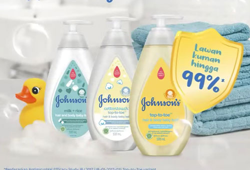 Johnsons Johnson's Top to Toe Hair & Body Wash 500 ml description image