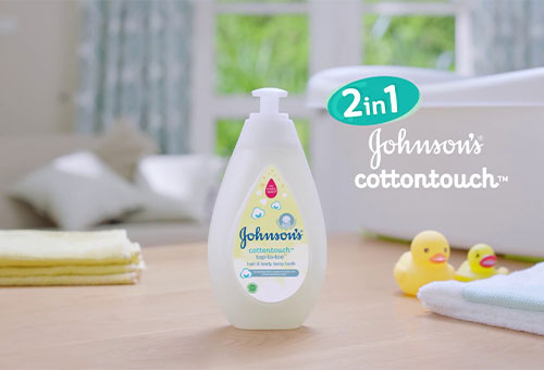 Johnsons Johnson's Cottontouch Top to Toe Bath 500 ml description image