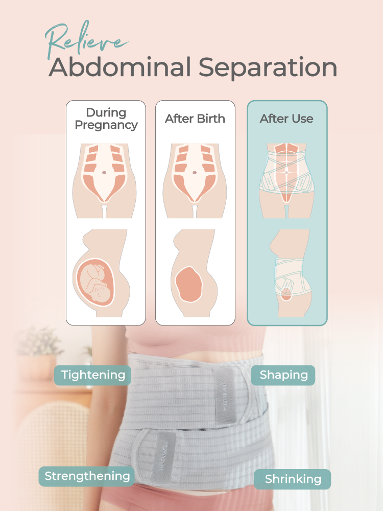 MOOIMOM Exclusive MOOIMOM Bamboo Postpartum Belly Band x Lacoco Ultimate Golden Swallow Facial Foam description image