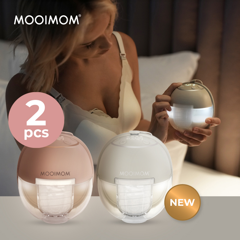 MOOIMOM M3 Pro 2pcs - Air Flow Handsfree Electric Breast Pump
