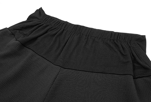 MOOIMOM Maternity Tailored Soft Trouser Black - Celana Pendek Hamil description image