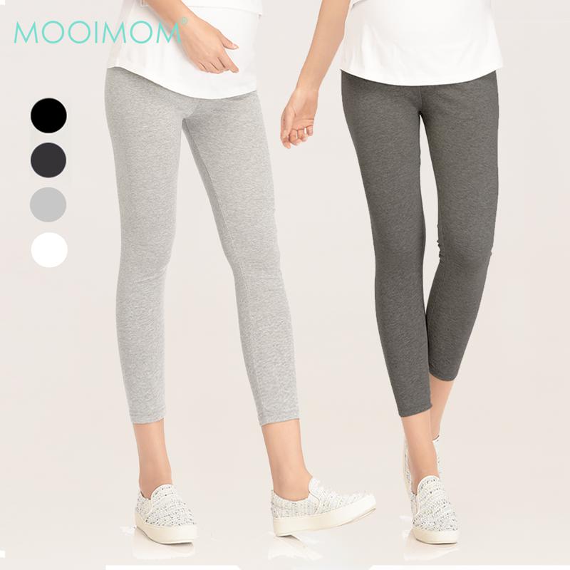 MOOIMOM Maternity Full Length Leggings - Celana Legging Hamil