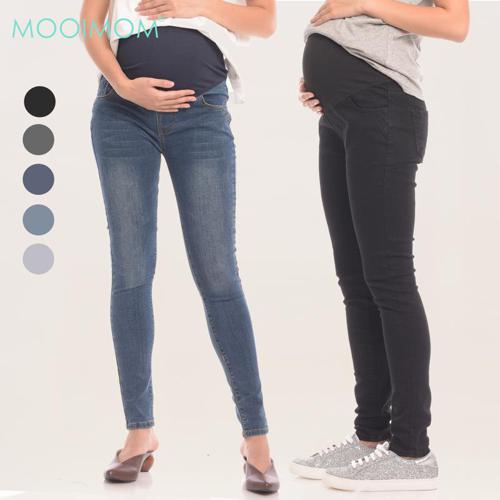 MOOIMOM Skinny Maternity Soft Stretch Jeans - Celana Jeans Hamil