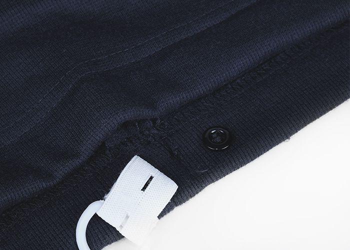 MOOIMOM Maternity Ripped Side Blue Jeans - Celana Jeans Hamil description image