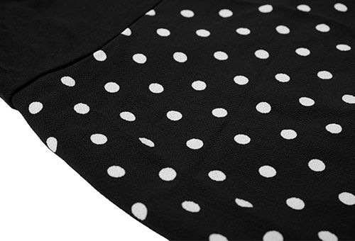 MOOIMOM Polka Dot Wide Leg Trouser - Celana Hamil description image