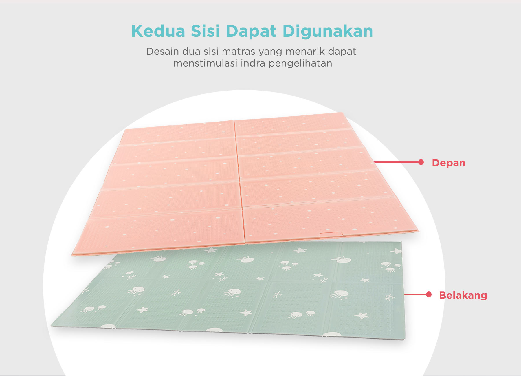 MUGU Folding Playmat - Playmat Bayi description image