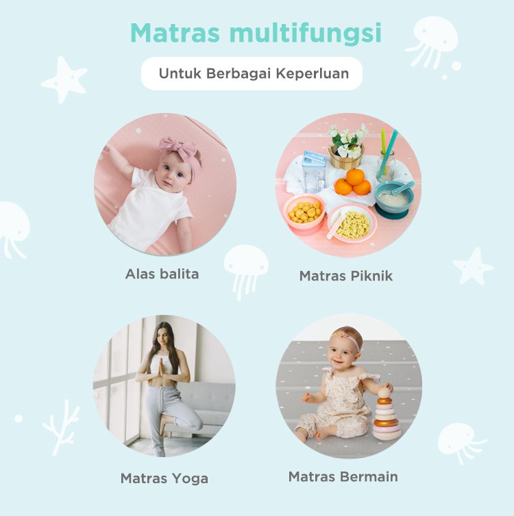 MUGU Folding Playmat - Playmat Bayi description image