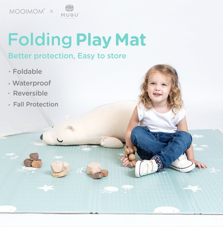 MUGU Folding Playmat - Playmat Bayi description image