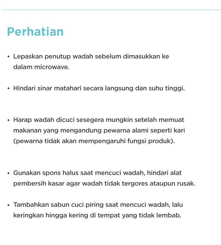 MUGU Lunch Box - 370ml - Kotak Makan description image