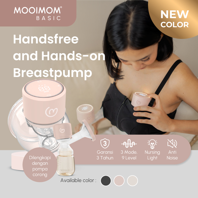 [PRE ORDER] MOOIMOM basic B9 Electric Breast Pump with Stimulation Mode (Pro Set)