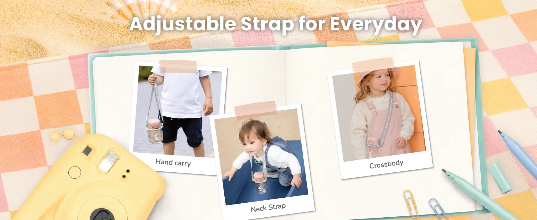Mugu Universal Water Bottle Strap description image