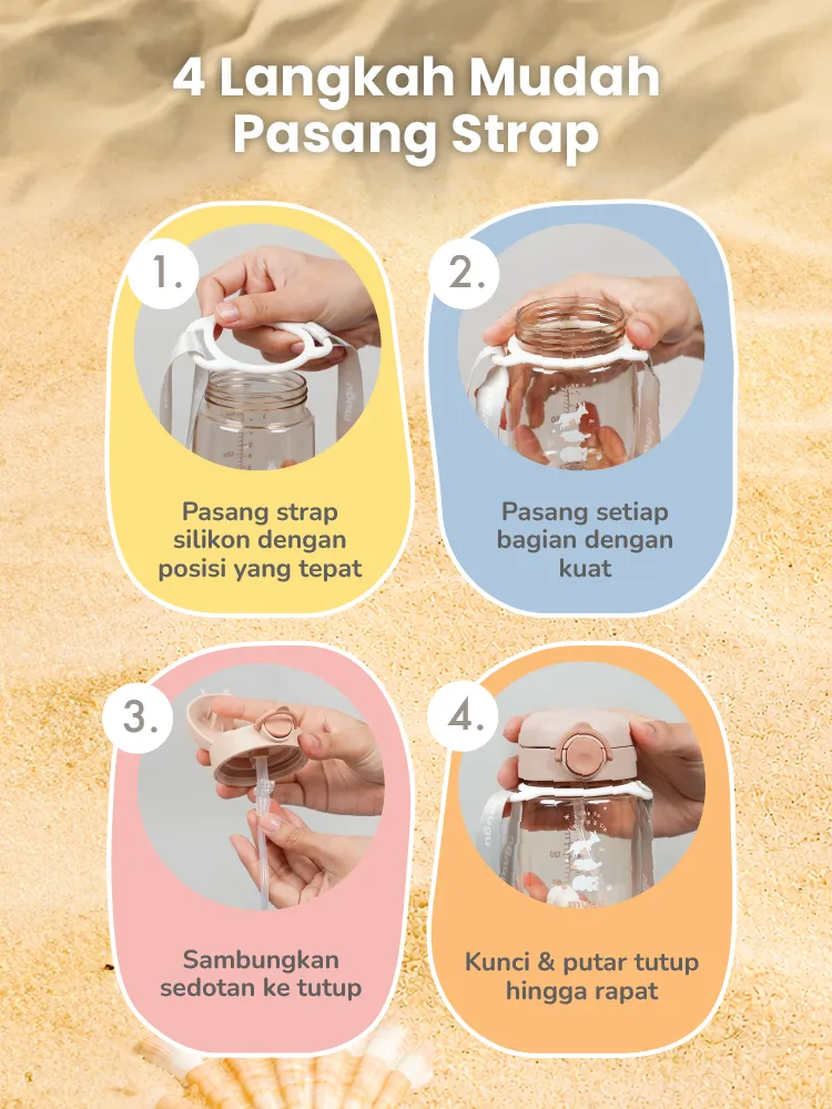 Mugu Universal Water Bottle Strap description image