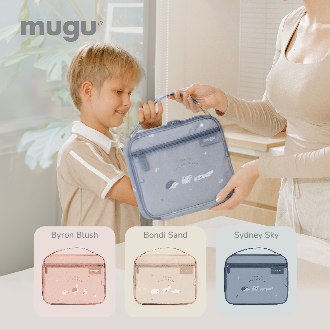 mugu kids insulated bento bag