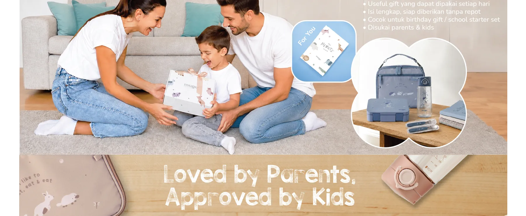 mugu kids complete lunch set description image