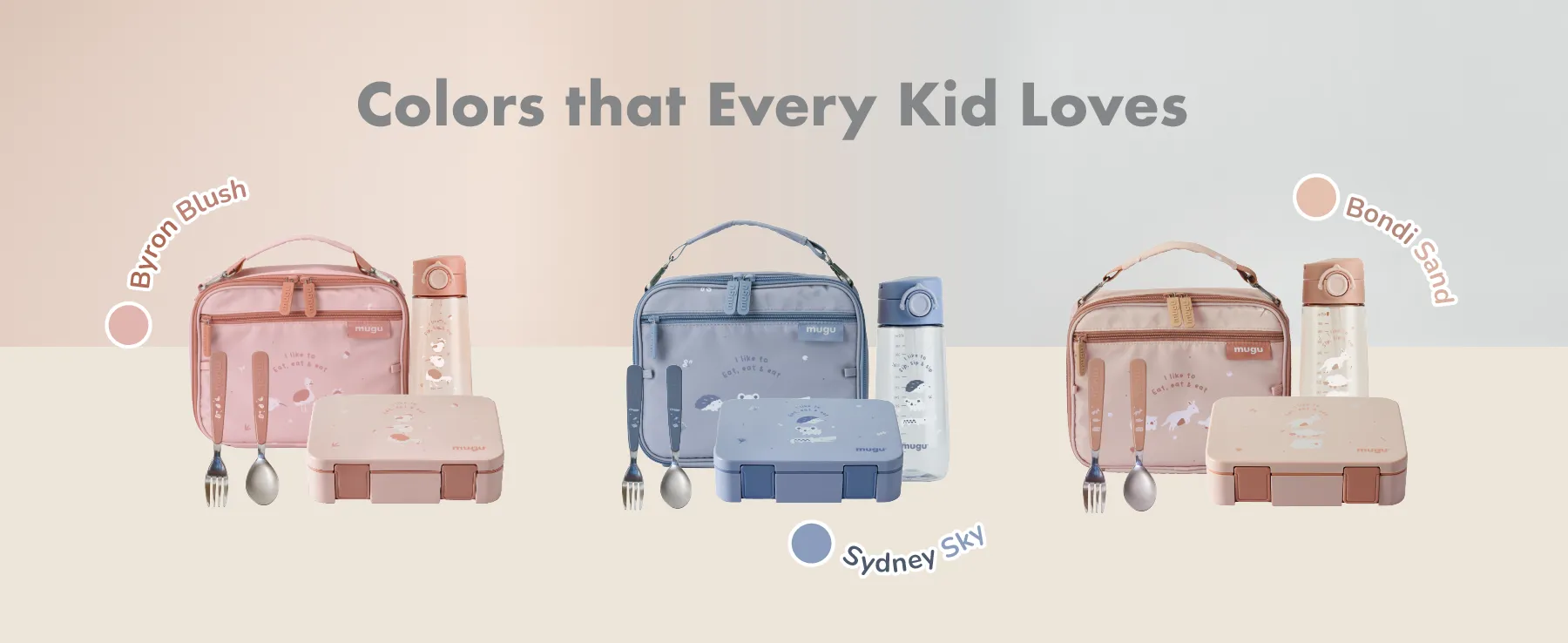 [PRE ORDER] mugu kids complete lunch set description image