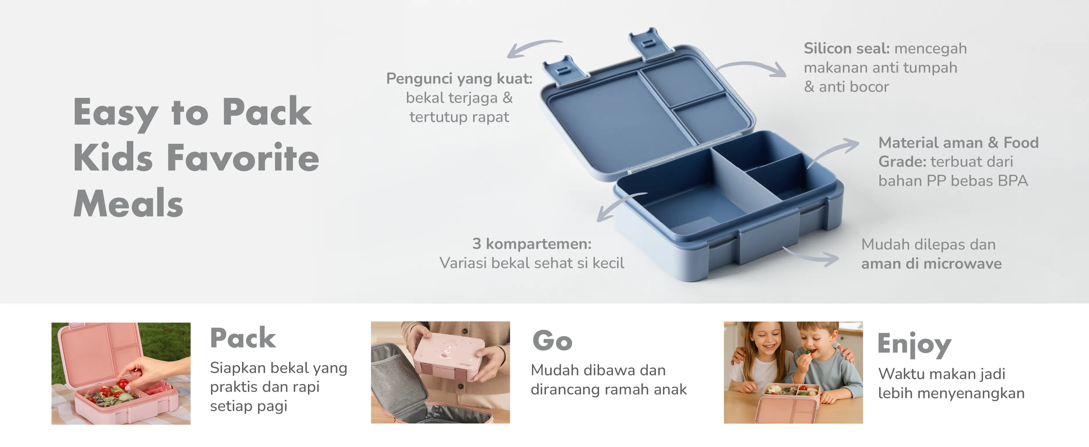 mugu kids complete lunch set description image