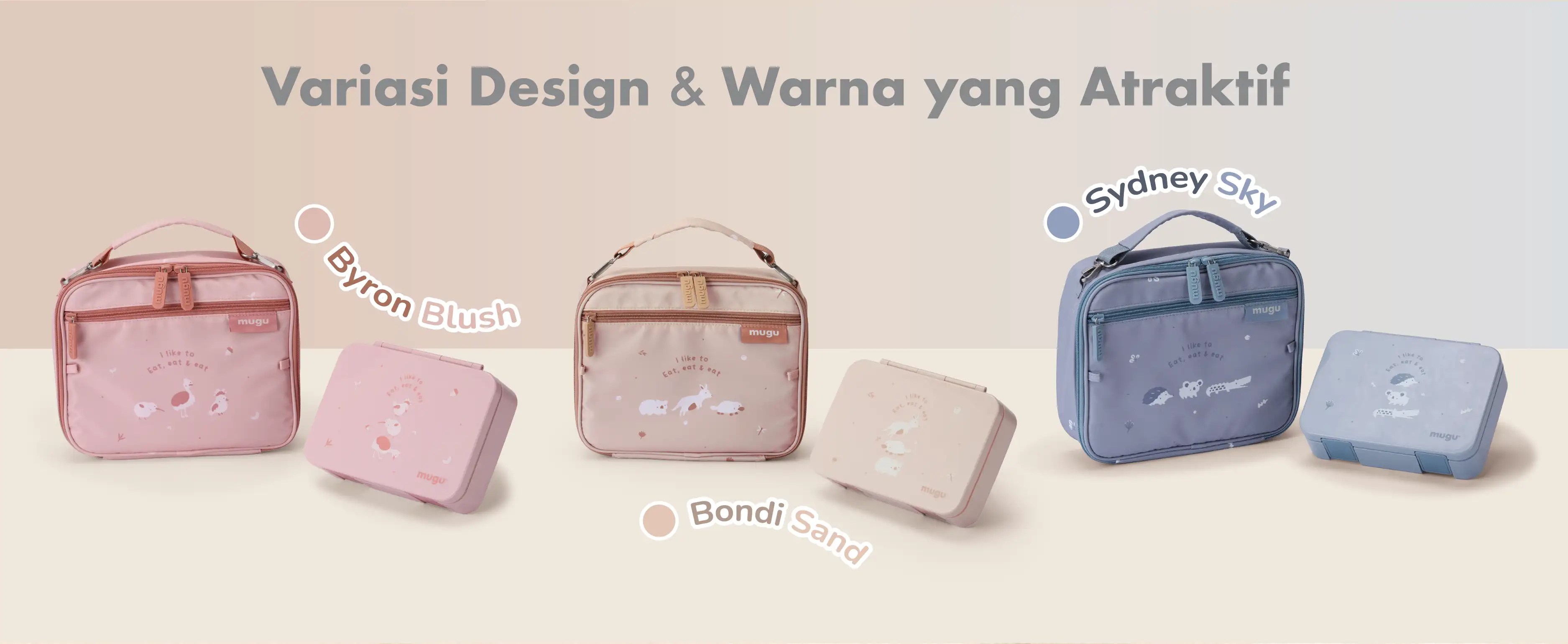 mugu Kids Simple Lunch Set description image