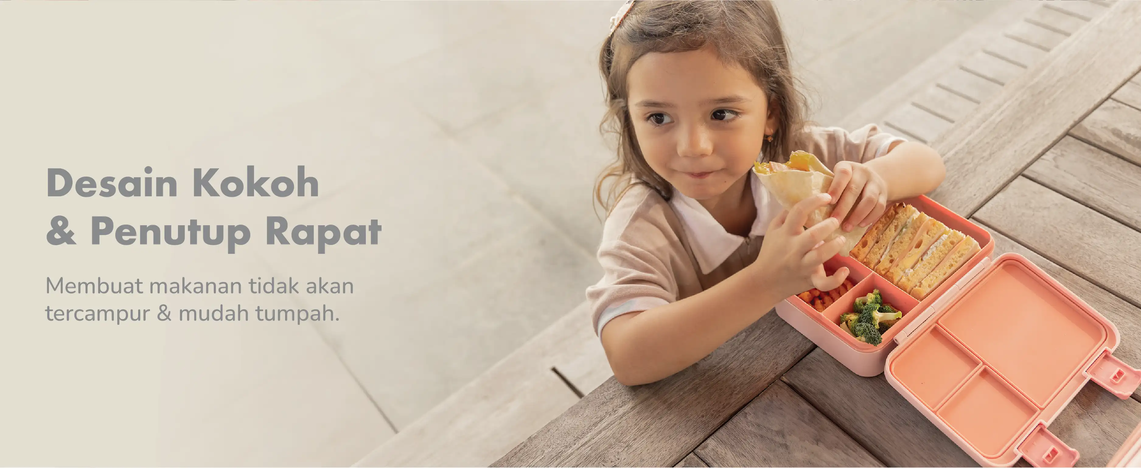 mugu Kids Simple Lunch Set description image