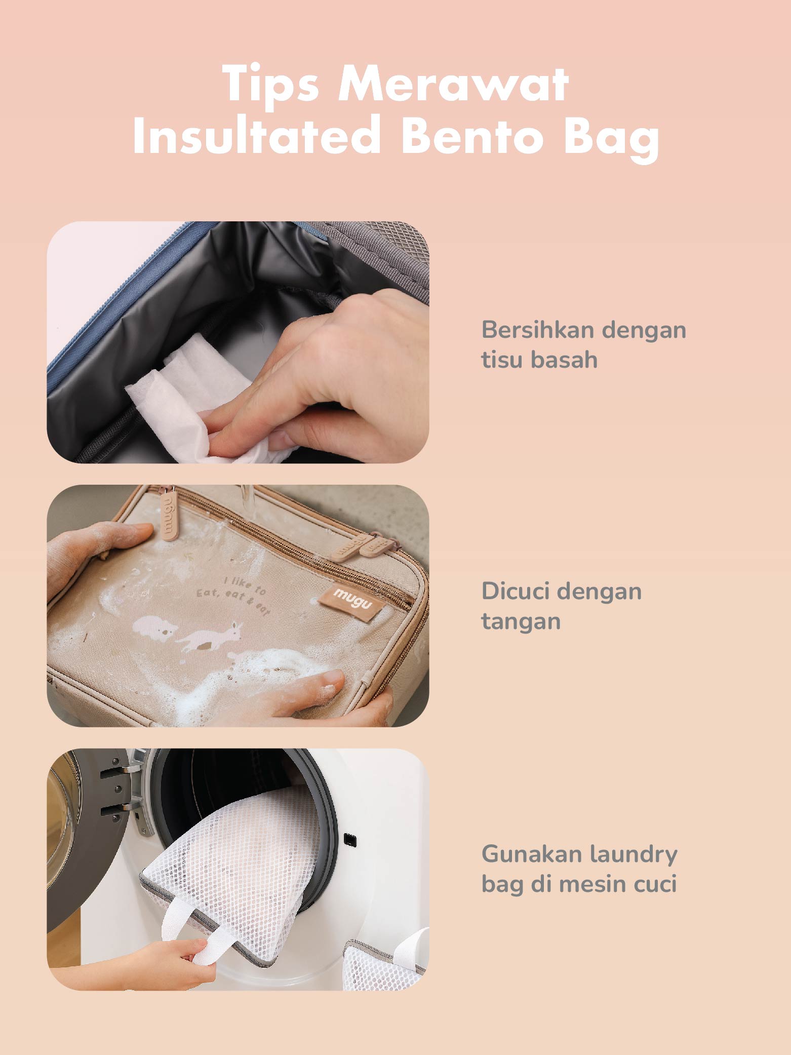 [PRE ORDER] mugu Kids Simple Lunch Set description image