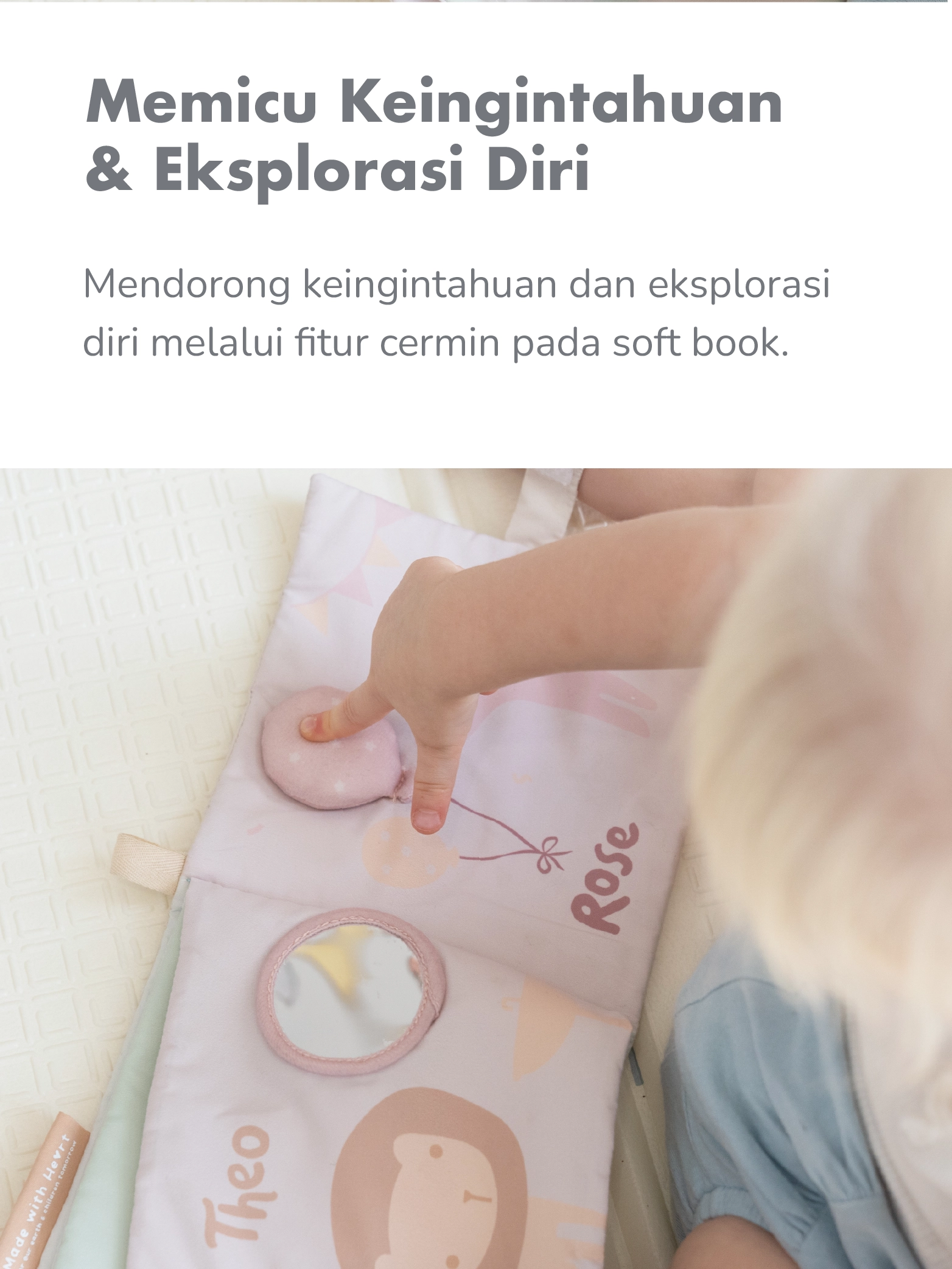 mugu Creative Soft Book - Buku Bayi Mainan Montessori description image