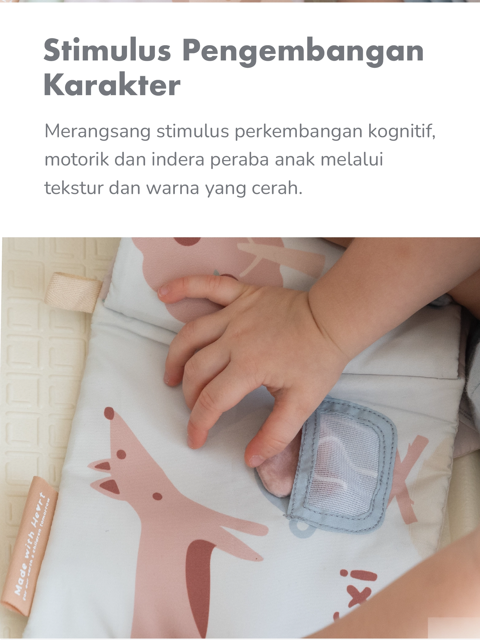 mugu Creative Soft Book - Buku Bayi Mainan Montessori description image