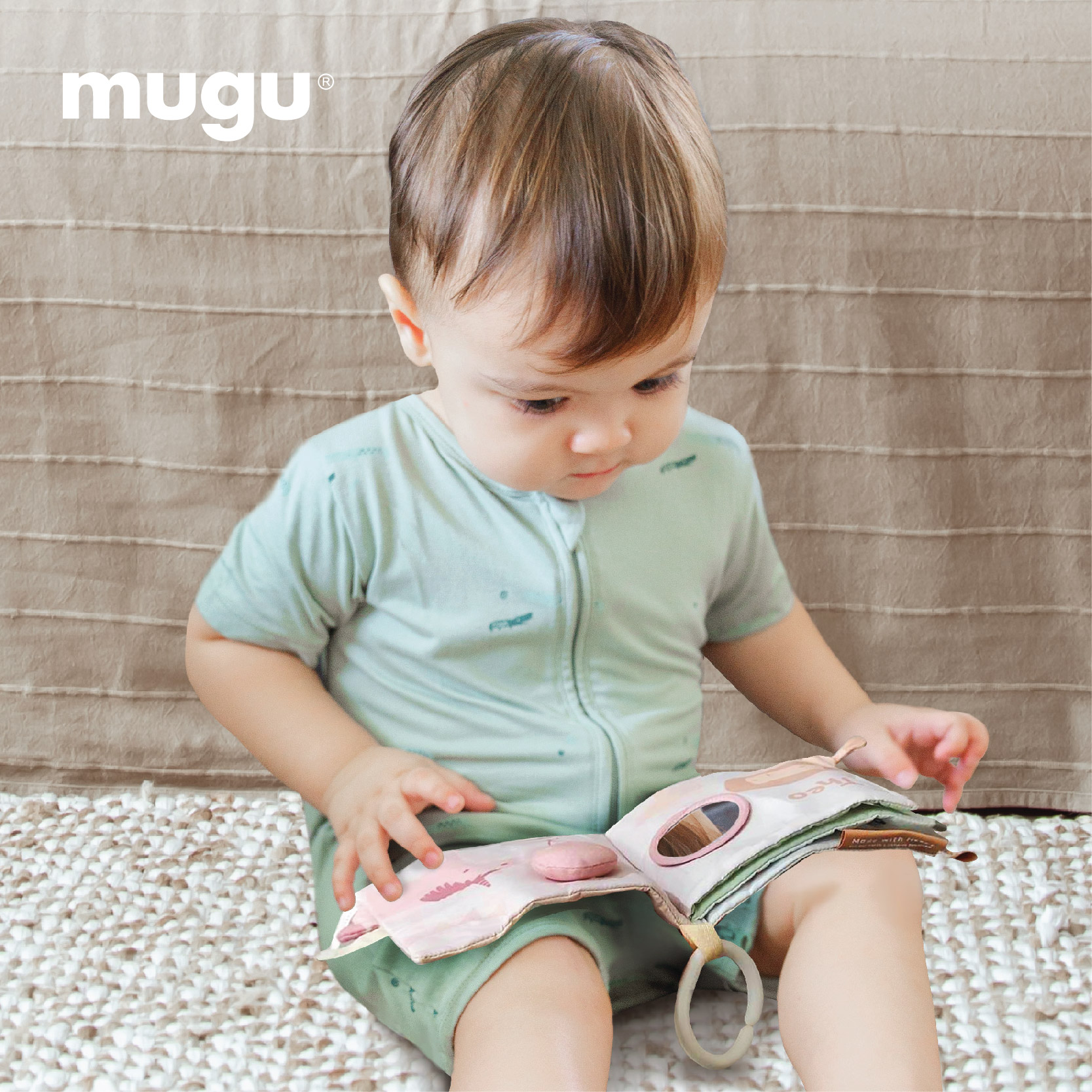 mugu Creative Soft Book - Buku Bayi Mainan Montessori image