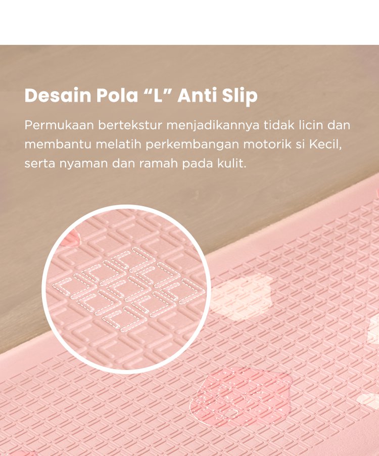 mugu Folding Playmat - Playmat Bayi Nyaman description image