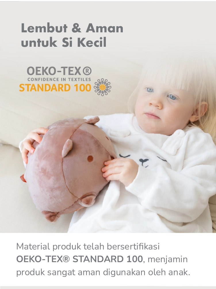 mugu Stuffed Doll Set - Boneka Anak Imut description image