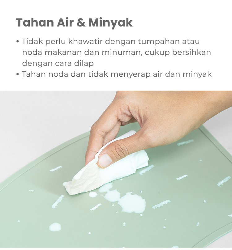 mugu silicone placemat - Tatakan Makan Bayi description image