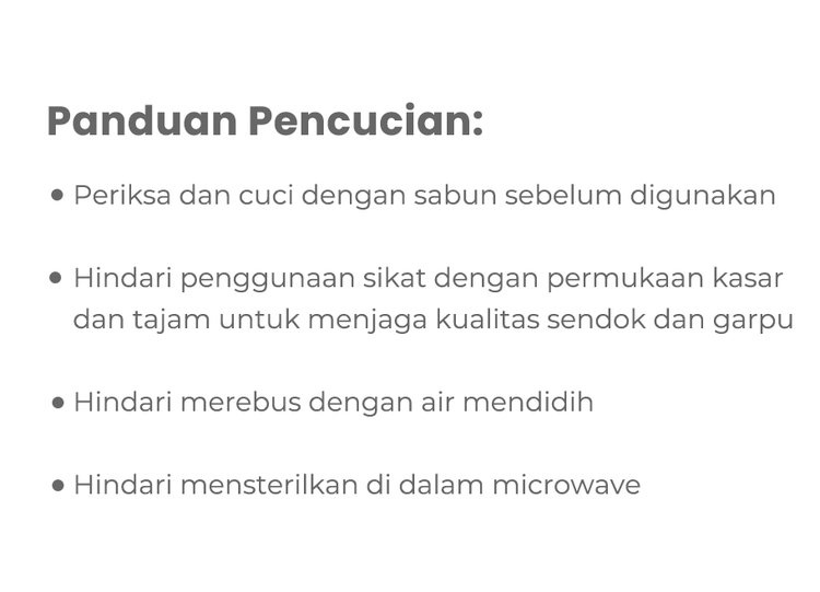 mugu toddler spoon & fork - Sendok & Garpu Bayi description image