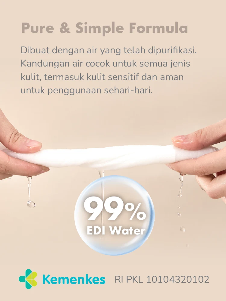 MOOIMOM x mugu Baby Wet Wipes with EDI Water - 4 Packs description image